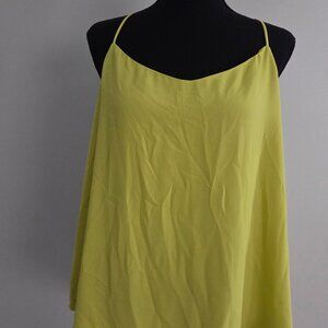 Ann Taylor LOFT Lime Green Shell Tank New With Tags
